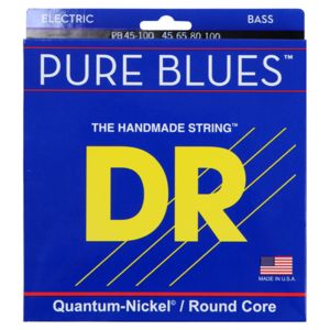 DR Quantum nickel/Round core PURE BLUES PB45-100 4현 베이스용