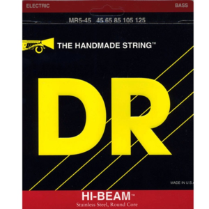 DR Hi Beam Stainless Steel Round Core Long Scale LMR5-45 (045-125) 5현베이스용