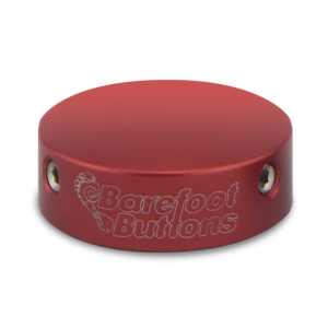 BAREFOOTBUTTONS  베어풋버튼 V1 RED (10mm)