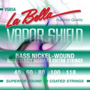 [La Bella] 베이스기타 스트링 5현 - VSB5A Vapor Shield 40-60-80-100-118