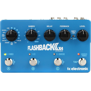 TC Electronic Flashback 2 X4 Delay &amp; Looper 기타 이펙터