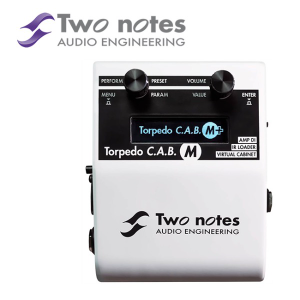 Two Notes - Torpedo C.A.B.M+ / 앰프&amp;캐비넷 시뮬레이터/투 노트 토피도 / 블루투스 / 엠프헤드 DI/클린 페달 앰프 플랫폼/리버브/iR 로더/노이즈게이트