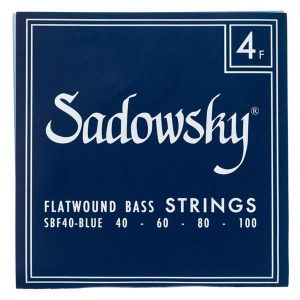 Sadowsky Blue Nickel Bass 4 String 040-100