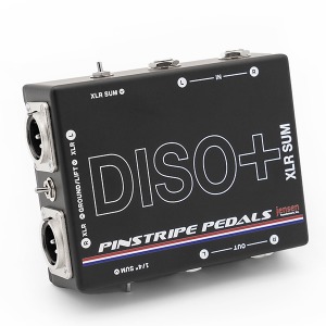 Pinstripe Pedals DISO Plus – Dual Line Isolator w/ XLR Summing Mod space glory Limited Black