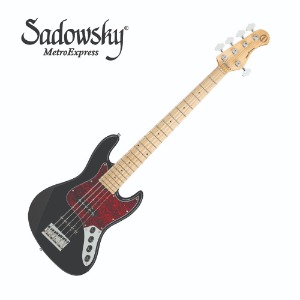 SADOWSKY METRO EXPRESS 21 Fret Vintage JJ Bass 5 BK SHP CH 베이스기타