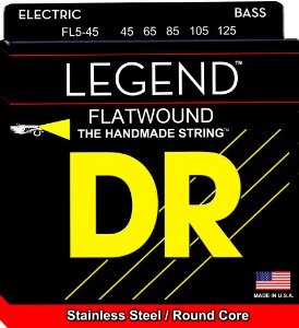 DR LEGEND Flat wound guitar stirngs 프렛와운드 베이스스트링 45-125