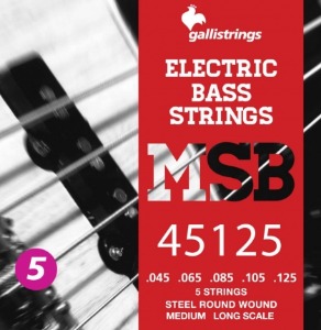 Galli String  MSB 45125 스테인리스 5현 베이스 스트링