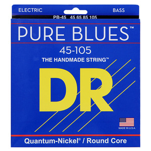 DR Quantum nickel/Round core PURE BLUES PB45-105 4현 베이스용