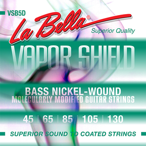 [La Bella] 베이스기타 스트링 VSB5D Vapor Shield 45-65-85-105-130 5현