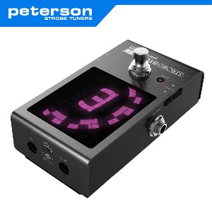 Peterson StroboStomp HD Compact pedal strobe tuner 피터슨 스트로보 HD 스톰박스형 스트로보 튜너