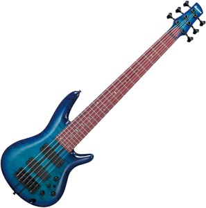 Ibanez Adam Nitti Signature Premium ANB306 Bass Guitar - Blue Burst