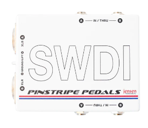 PINSTRIPEPEDALS SWDI Stereo Parallel Passive DI w/ Jensen Transformer