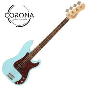 Corona - Standard P-Bass / 코로나 프레시전 베이스기타 Daphne Blue (Laurel)